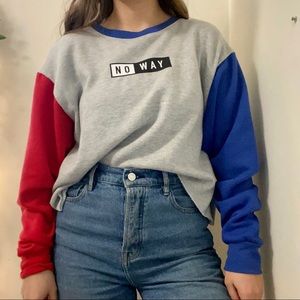 Oversized Crewneck Sweatshirt
